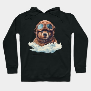 Pilot bear Hoodie